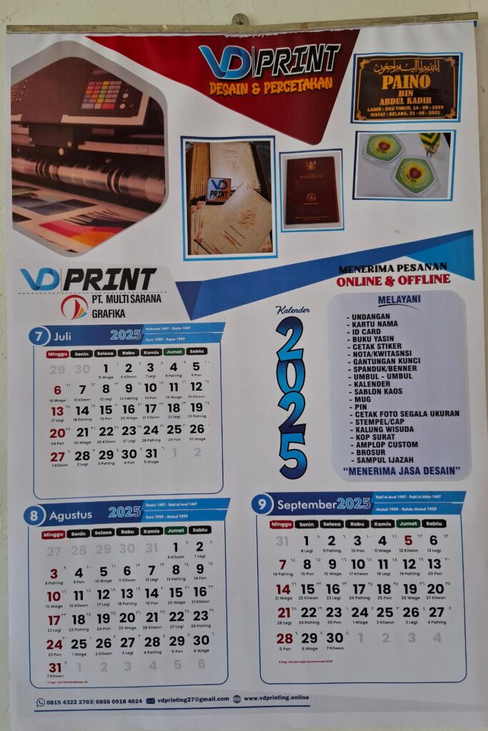 VD PRINTING kalender 3